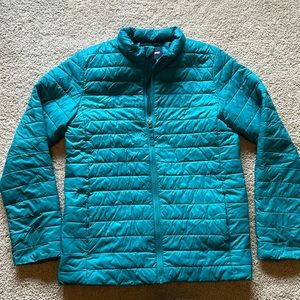 Girls, Like new, teal lightweight puffer coat